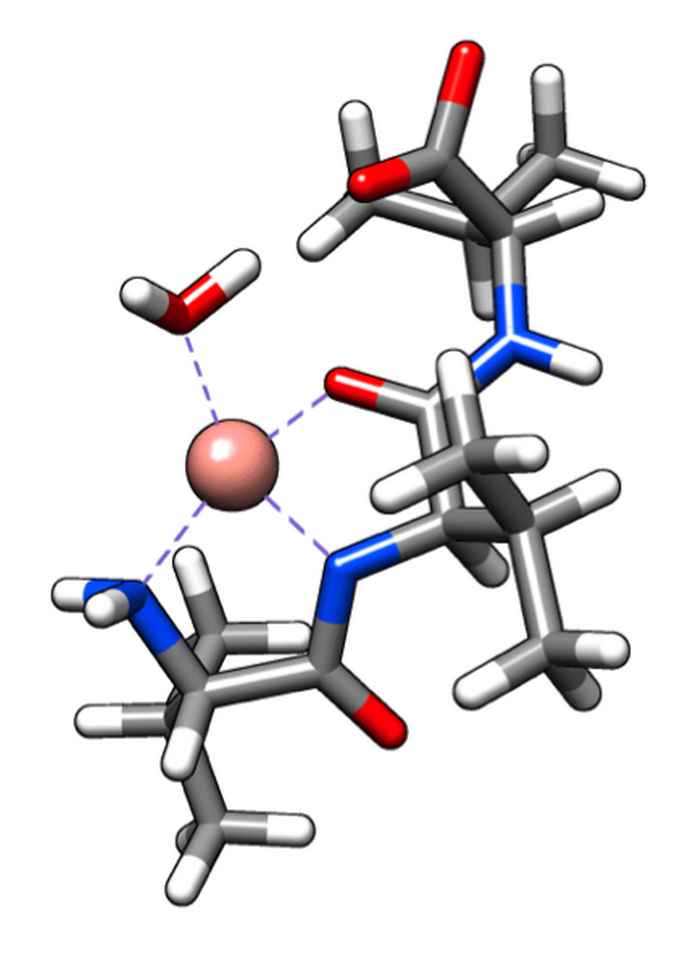 Complex of chiral molecule with cobalt