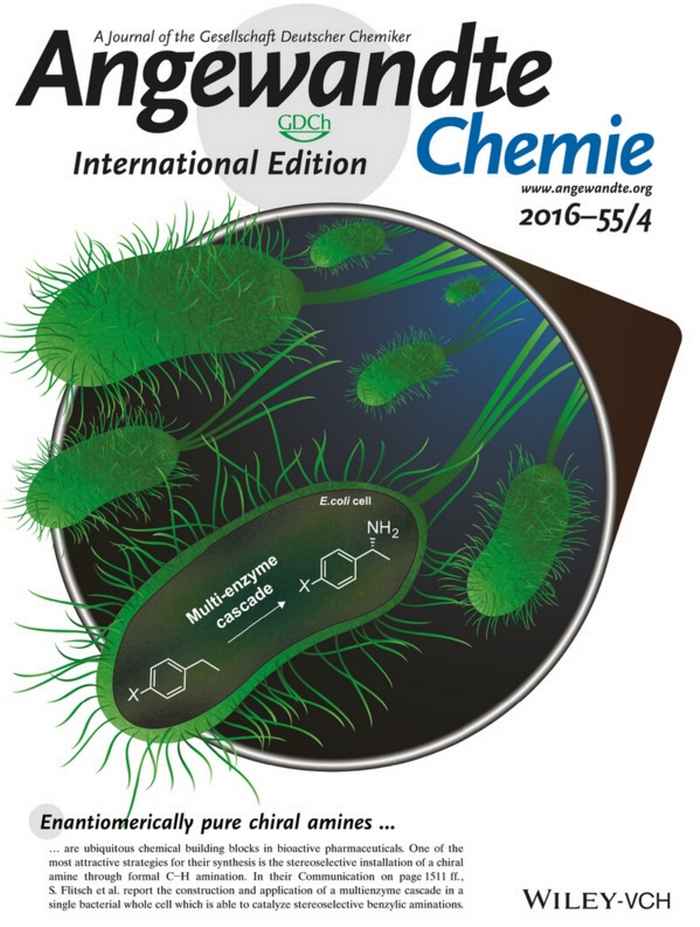 Inside Cover Angewandte Chemie 2016 55/4