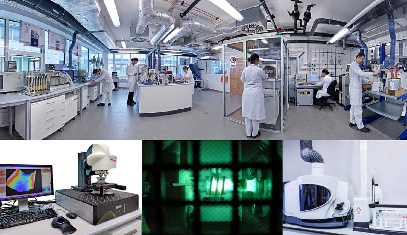 View of the AC2T laboratories
